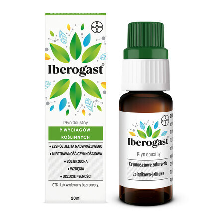 Iberogast, lichid oral, 20 ml