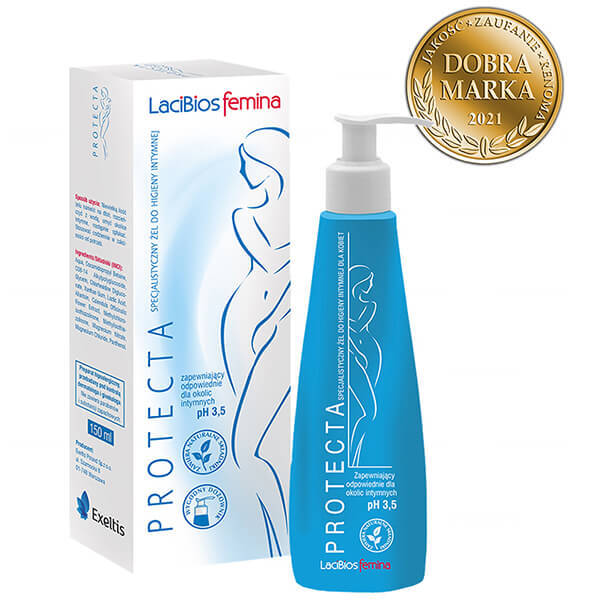 Lacibios Femina Protecta, gel specializat pentru igiena intimă, 150 ml