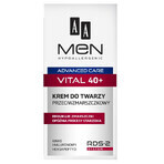 AA Men Advanced Care Vital 40+, crème visage anti-rides, 50 ml