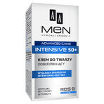 AA Men Intensive 50+, cremă de față reparatoare, 50 ml