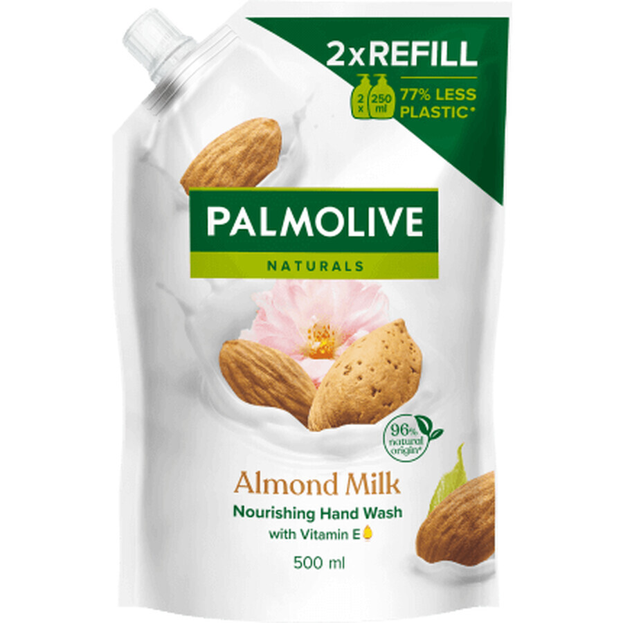 Palmolive, Flüssigseife, Mandelmilch, Brühe, 500 ml