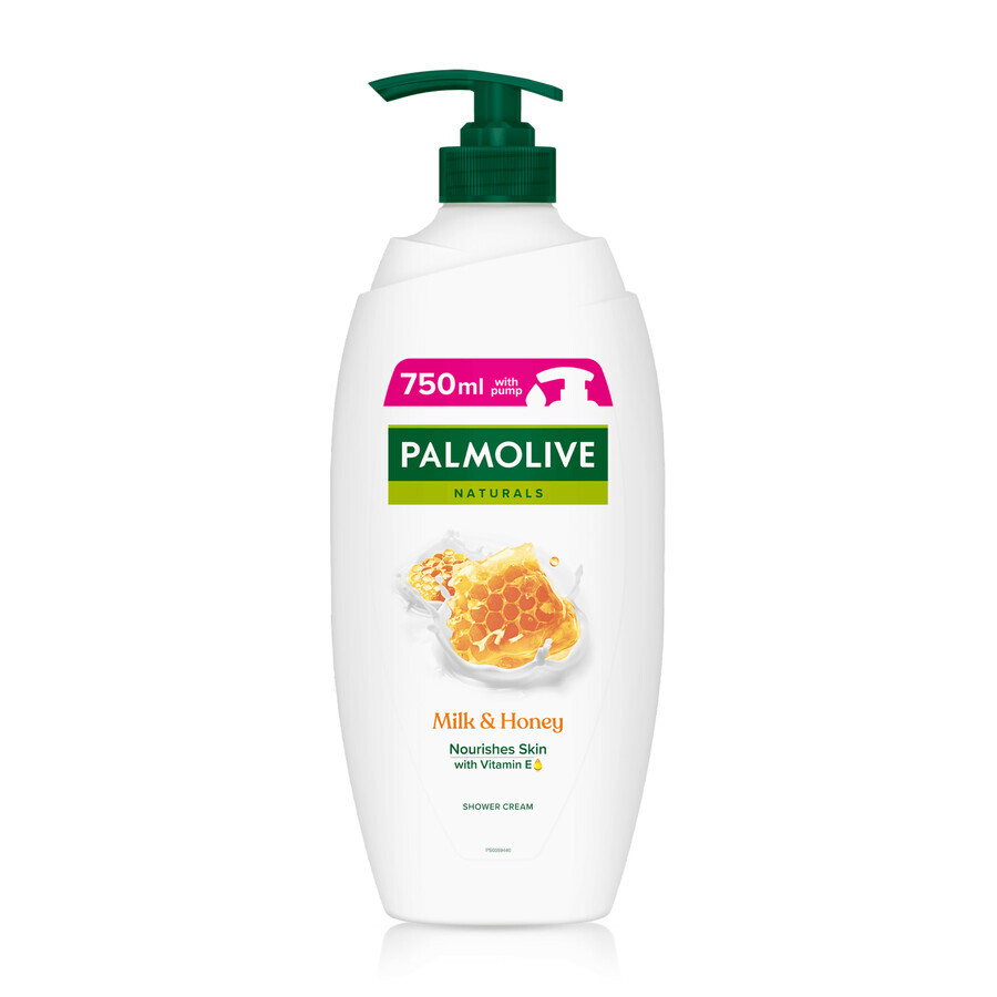 Palmolive Naturals, gel douche crémeux, lait et miel, 750 ml