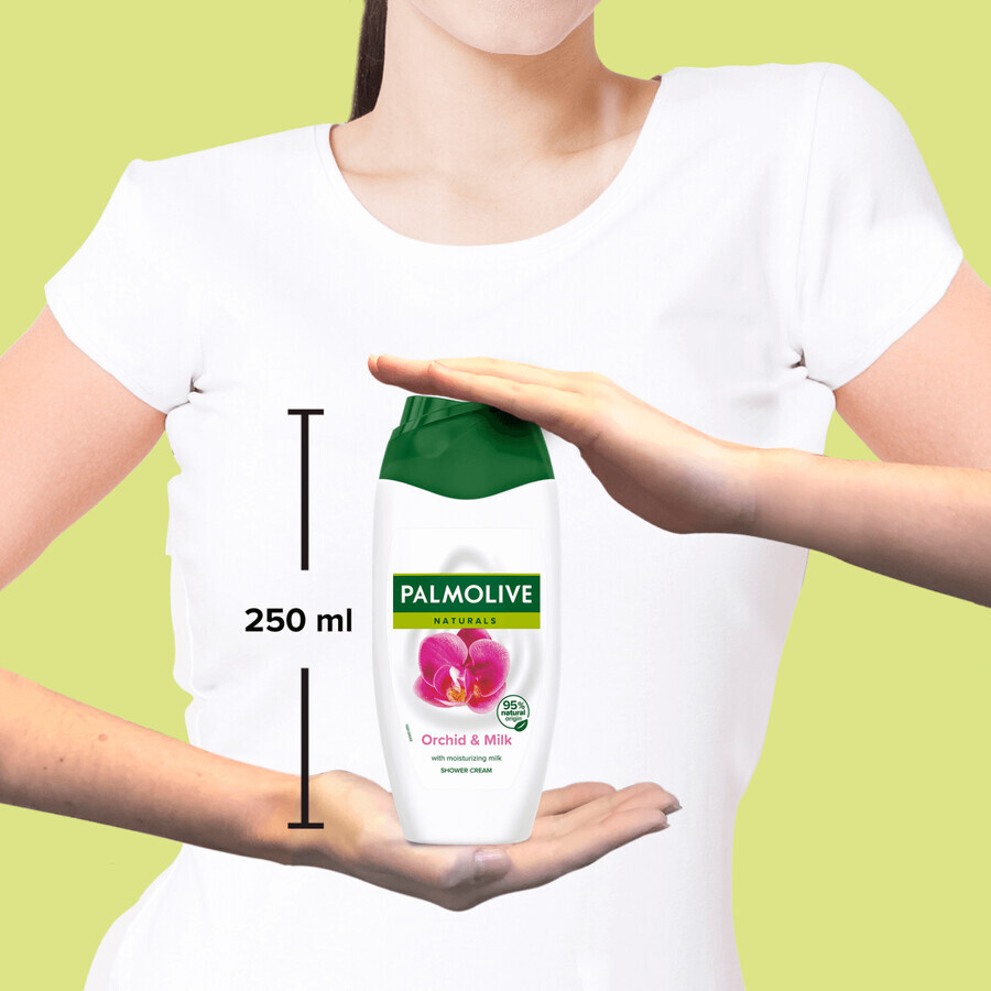 Palmolive Naturals, gel de ducha cremoso, orquídea y leche, 750 ml