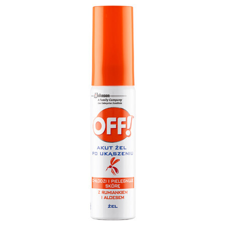 OFF! Akut, gel post mușcătură cu mușețel și aloe vera, 25 ml