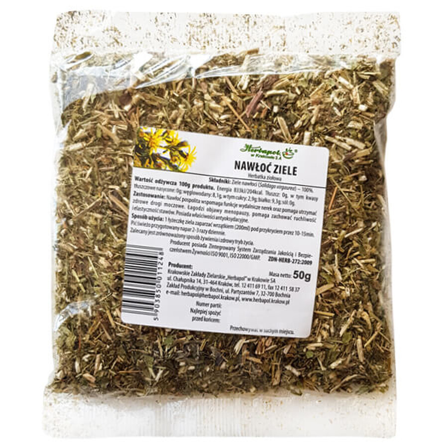 Herbapol goldenrod herb, ceai din plante, 50 g