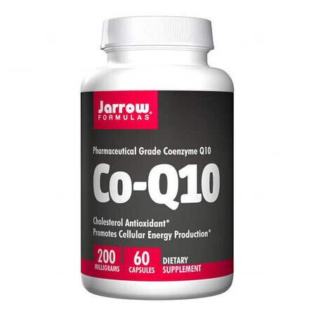 Jarrow Formulas Co-Q10, coenzima Q10 200 mg, 60 capsule