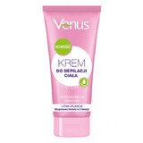 Venus, cremă de depilare corporală, calmantă cu aloe, 150 ml