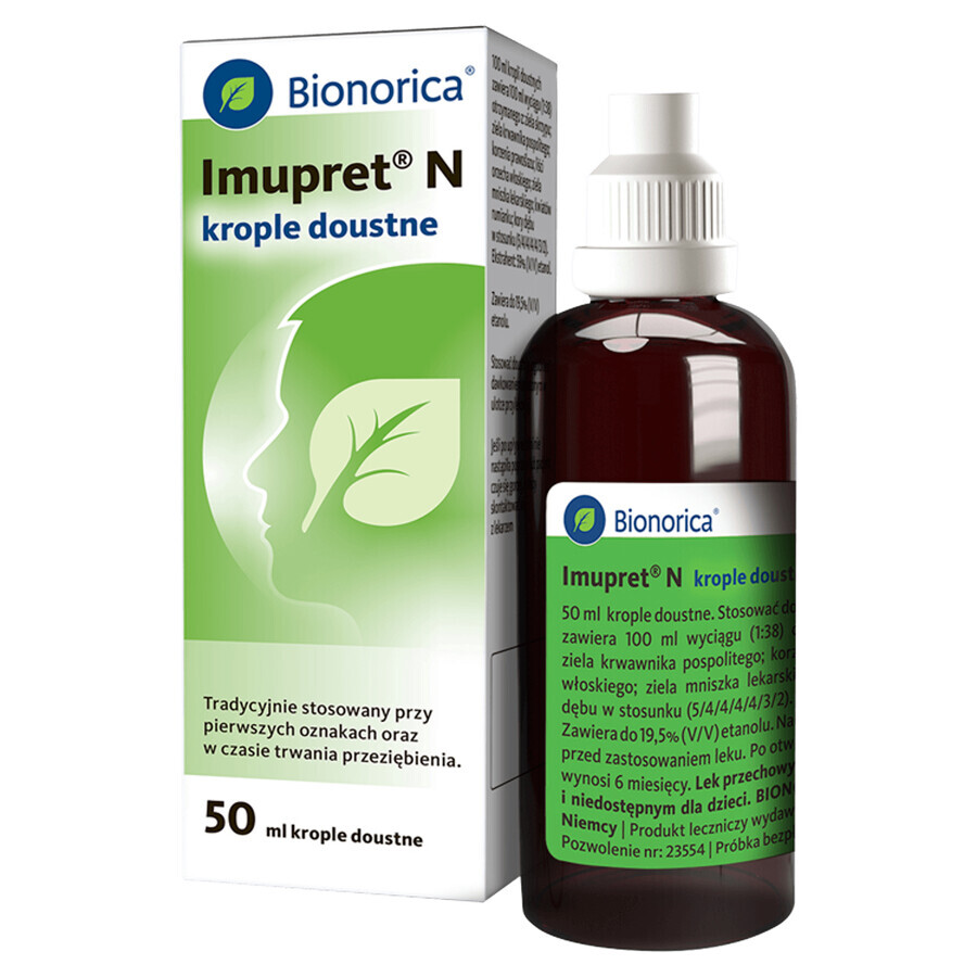 Imupret N, gocce orali, 50 ml