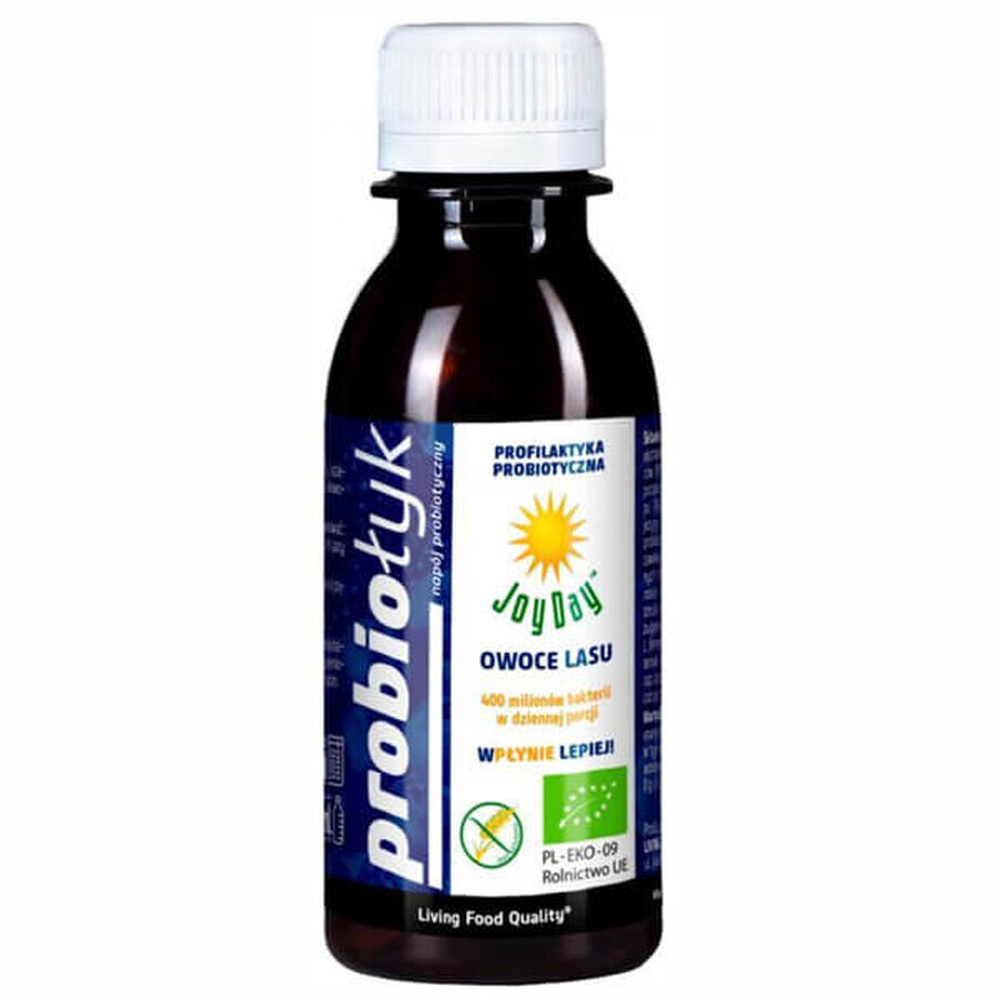 Joy Day Probiotics, Getränk, Waldfrüchte, 125 ml