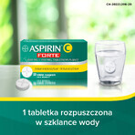 Aspirin C Forte 800 mg + 480 mg, 10 comprimate efervescente