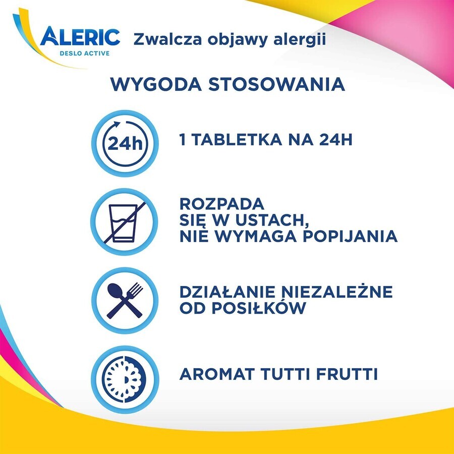 Aleric Deslo Active 2,5 mg, 10 orale desintegreertabletten