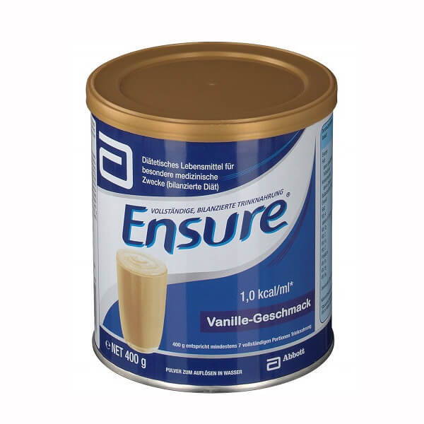 Ensure, preparat nutritiv, pulbere, aromă de vanilie, 400 g