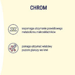 Naturell Organisch Chroom + B3, 60 kauwtabletten