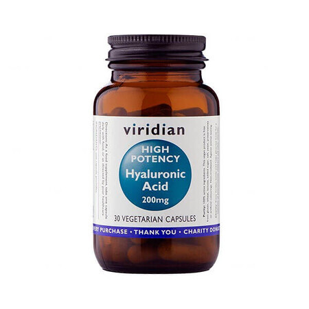 Viridian, Acid hialuronic 200 mg, 30 capsule