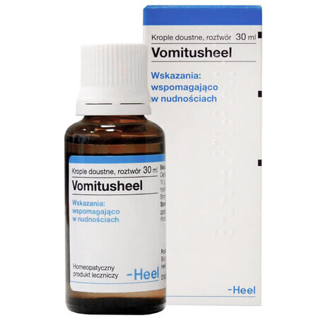 Heel Vomitusheel, picături orale, soluție, 30 ml