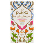 Pukka Herbal Collection Organic, composition de 5 tisanes, 20 sachets