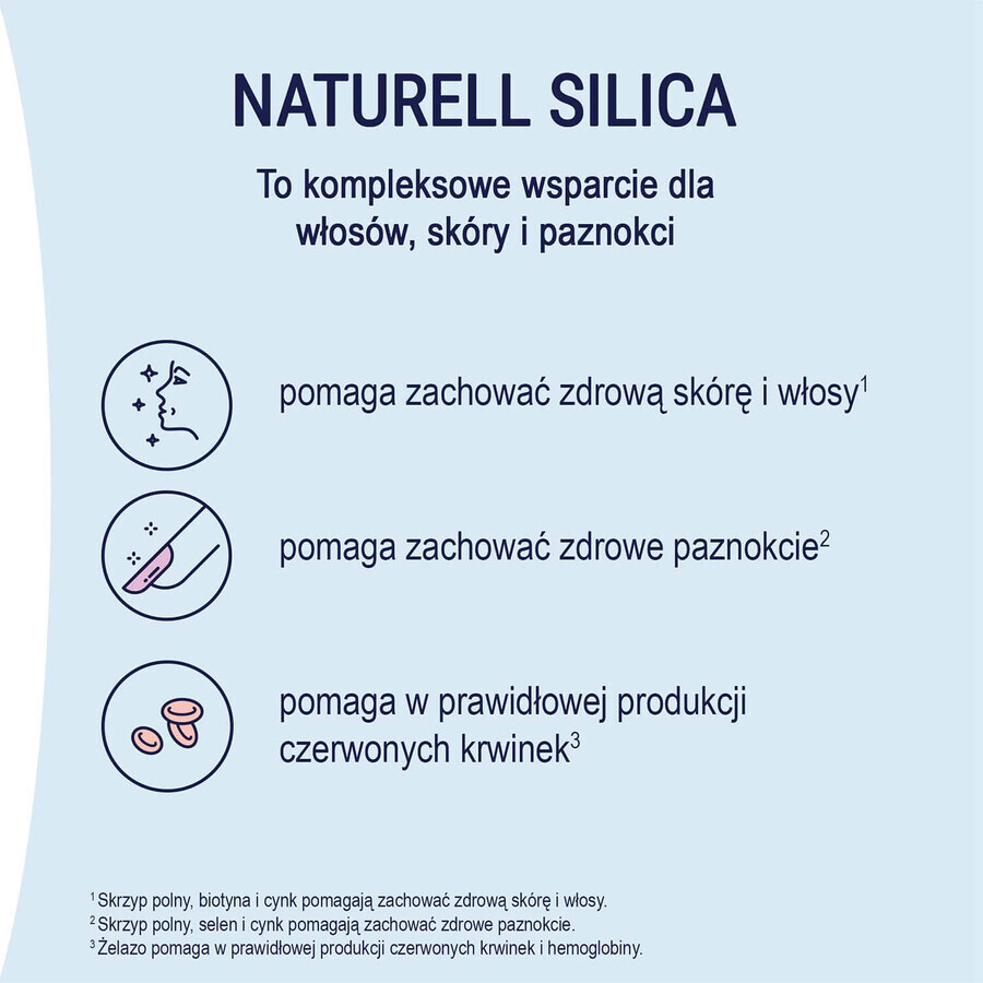 Naturell Silica, 100 comprimate