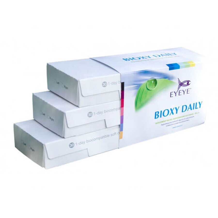 Eyeye Bioxy Lentile de contact zilnice, 1 zi, -3.50, 90 buc