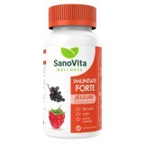 Jeleuri cu vitamine Imunitate Forte, 60 bucati, Sanovita Wellness