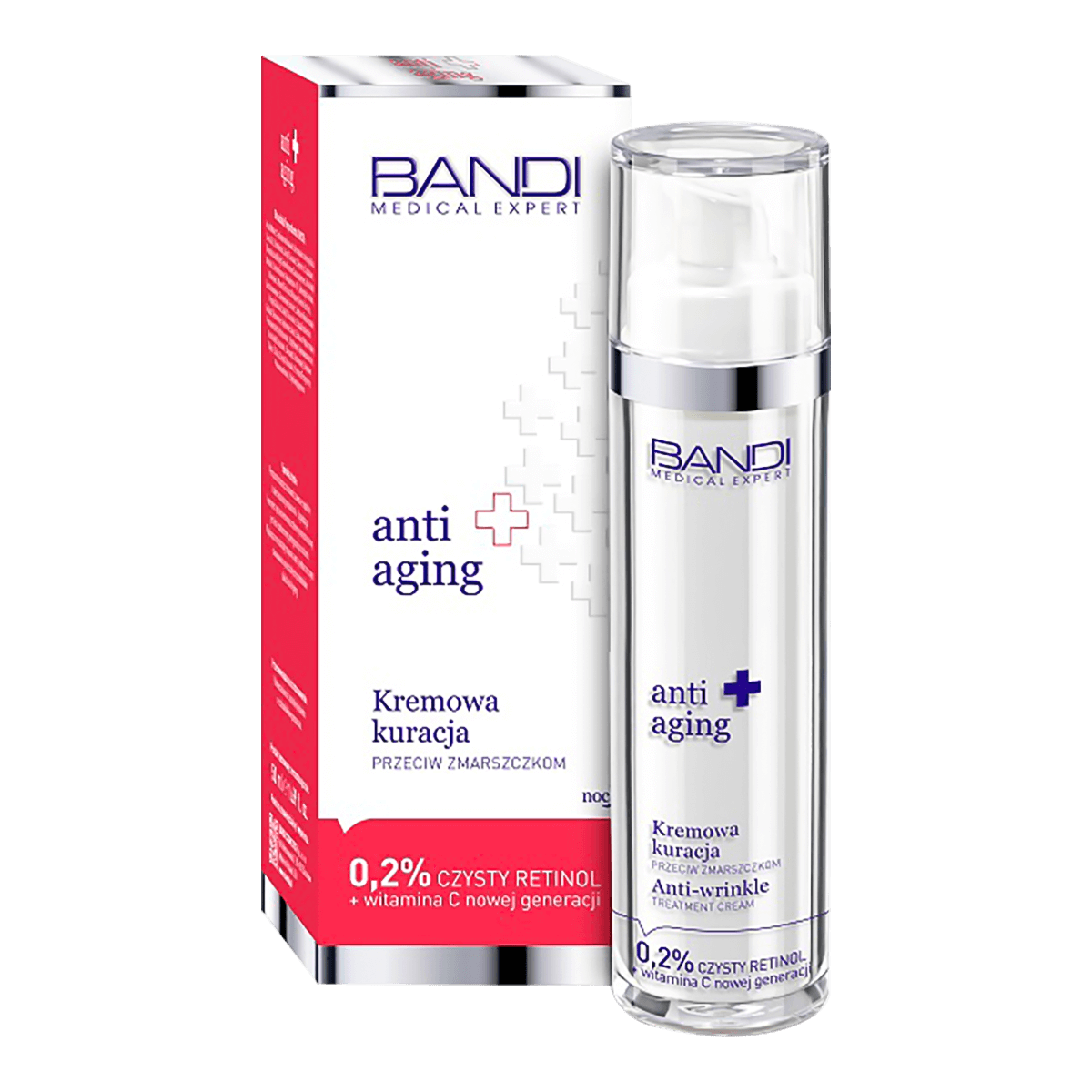 Bandi Medical Anti Aging, tratament cremă antirid, 50 ml