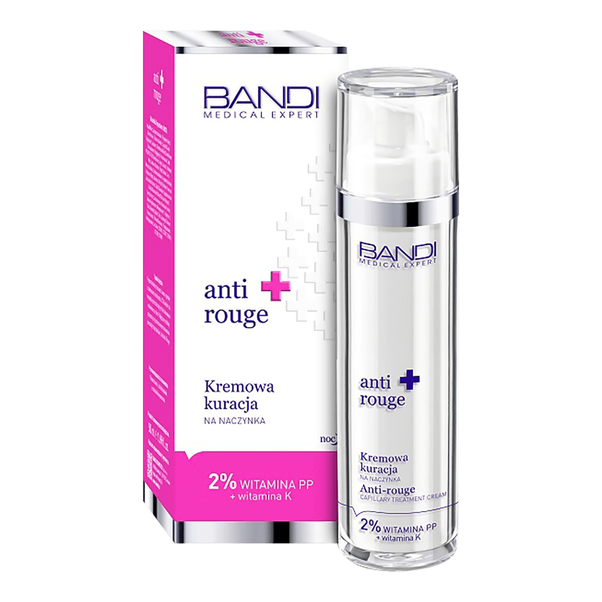 Bandi Medical Anti Rouge, tratament cremă pentru capilare, 50 ml