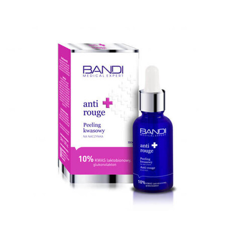 Bandi Anti Rouge, acid peeling for capillaries, 30 ml