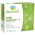 Naturell Zinco organico + C, 60 compresse 