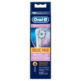 Oral-B, punte di ricambio per lo spazzolino elettrico Sensi UltraThin, EB 60-4, 4 pezzi