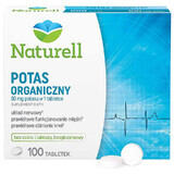 Naturell Potasiu organic, 100 comprimate