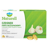 Naturell Garlic Forte Neparfumate, 90 capsule