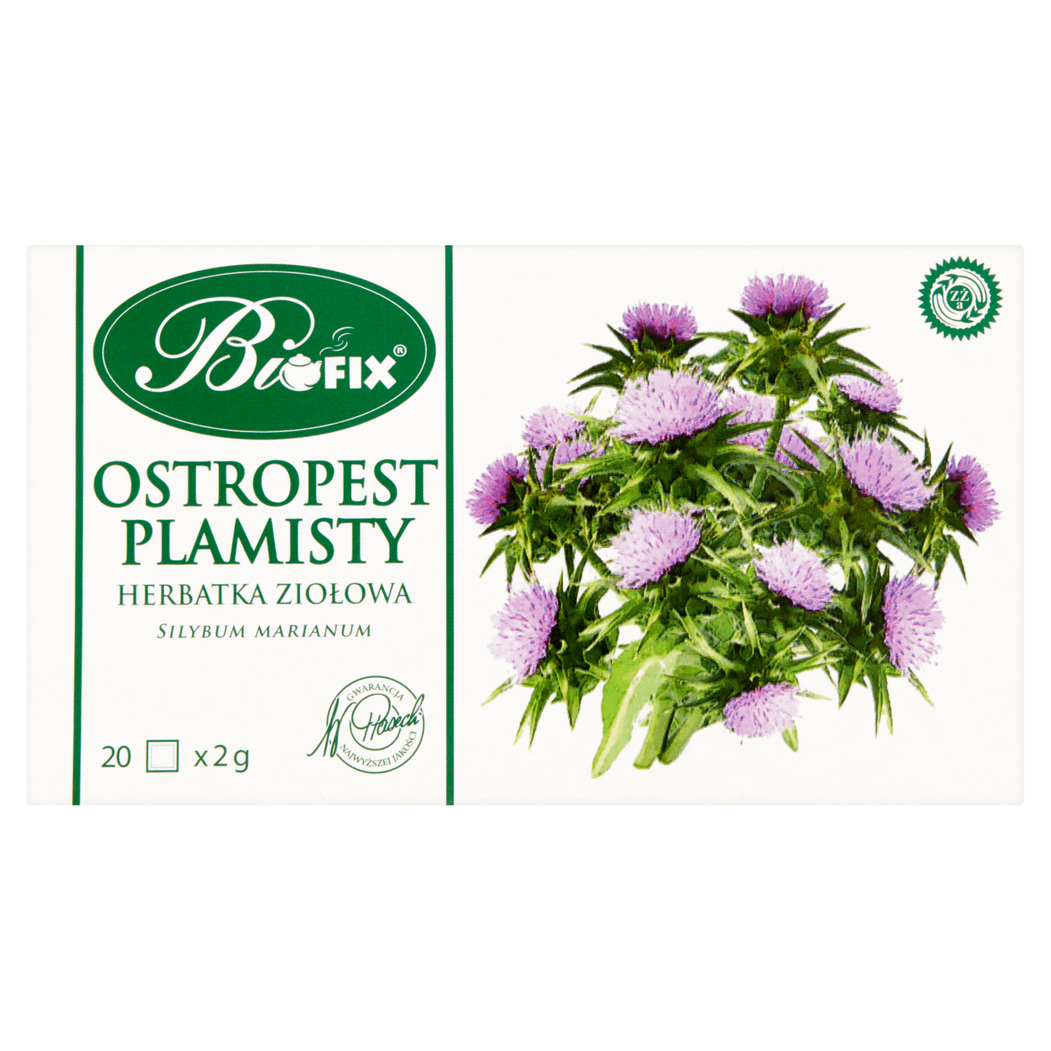 Bi Fix Thistle, ceai de plante, 2 g x 20 pliculețe