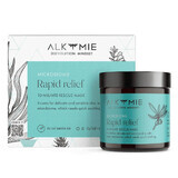 Alkmie Microbiome, Rapid Relief, mască facială de salvare, 10 minute, 60 ml