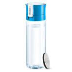 Brita Fill &amp; Go Vital, sticlă cu filtru, albastru, 0,6 l