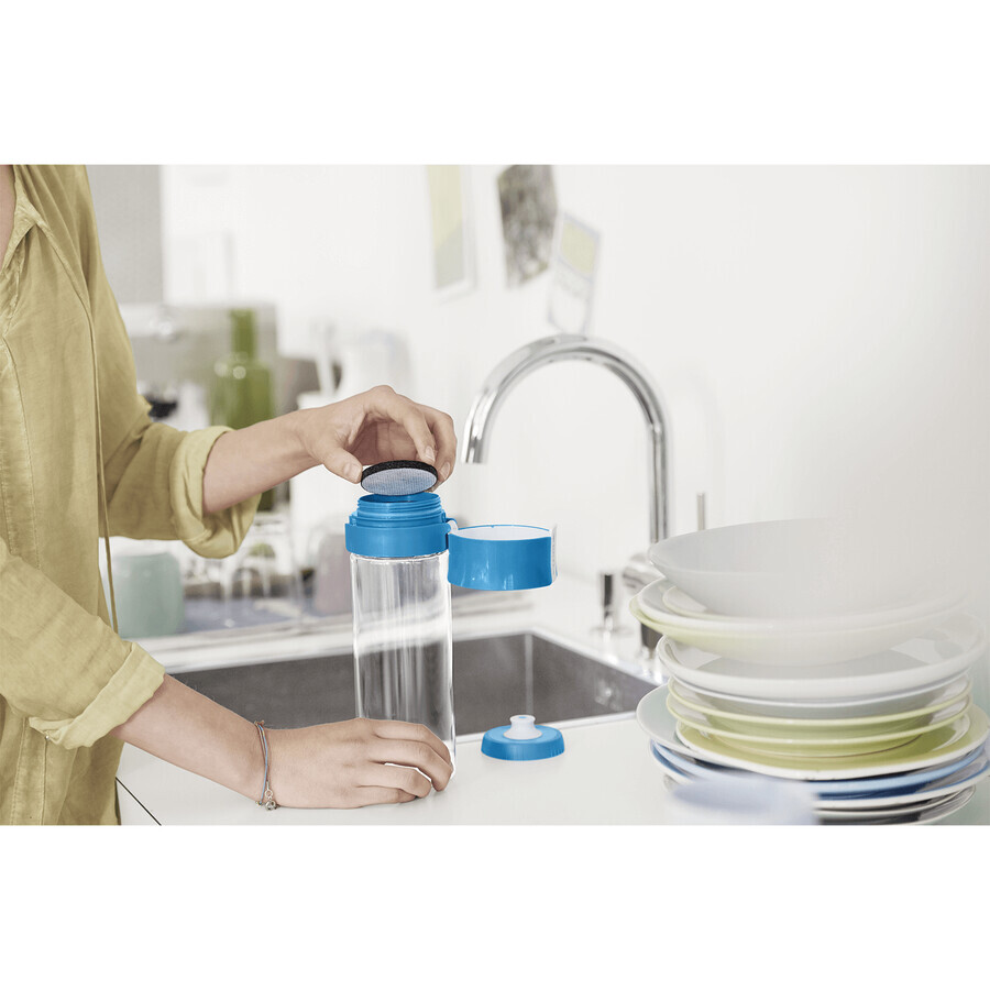 Brita MicroDisc Fill &amp; Go, disco di ricambio per bottiglia e caraffa, 3 pezzi