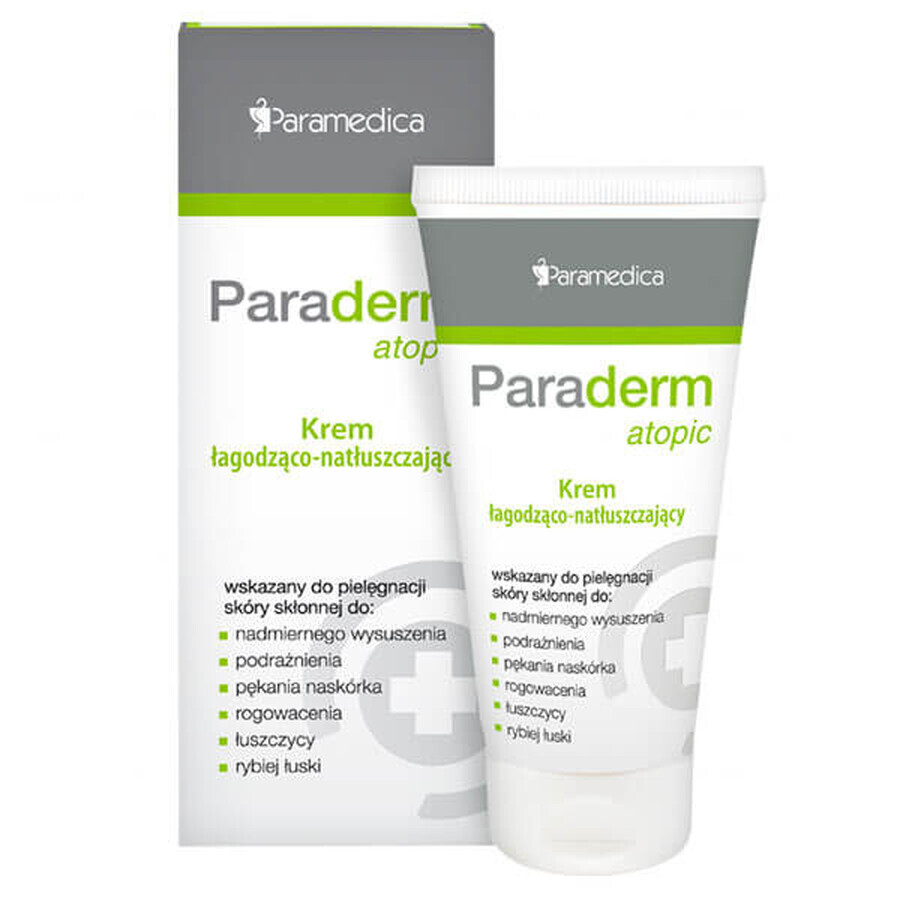 Paraderm Atopic, crema lenitiva e lubrificante, 85 g