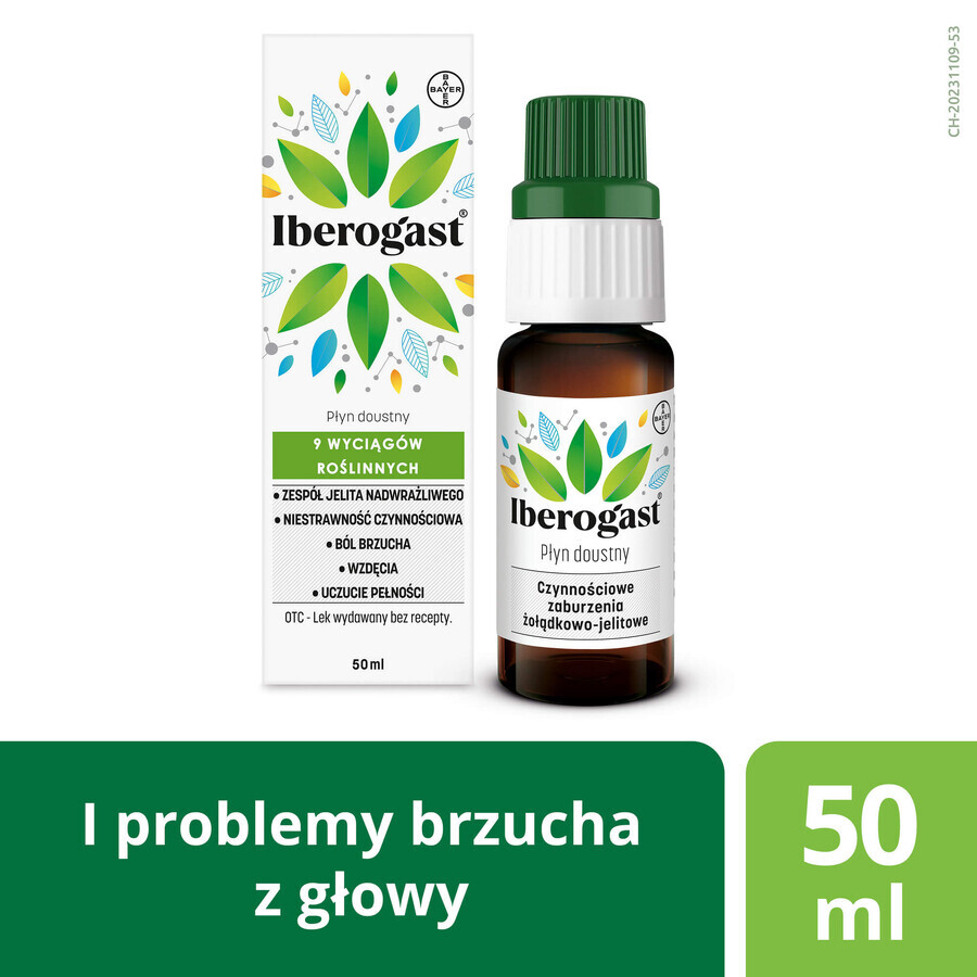 Iberogast, lichid oral, 50 ml