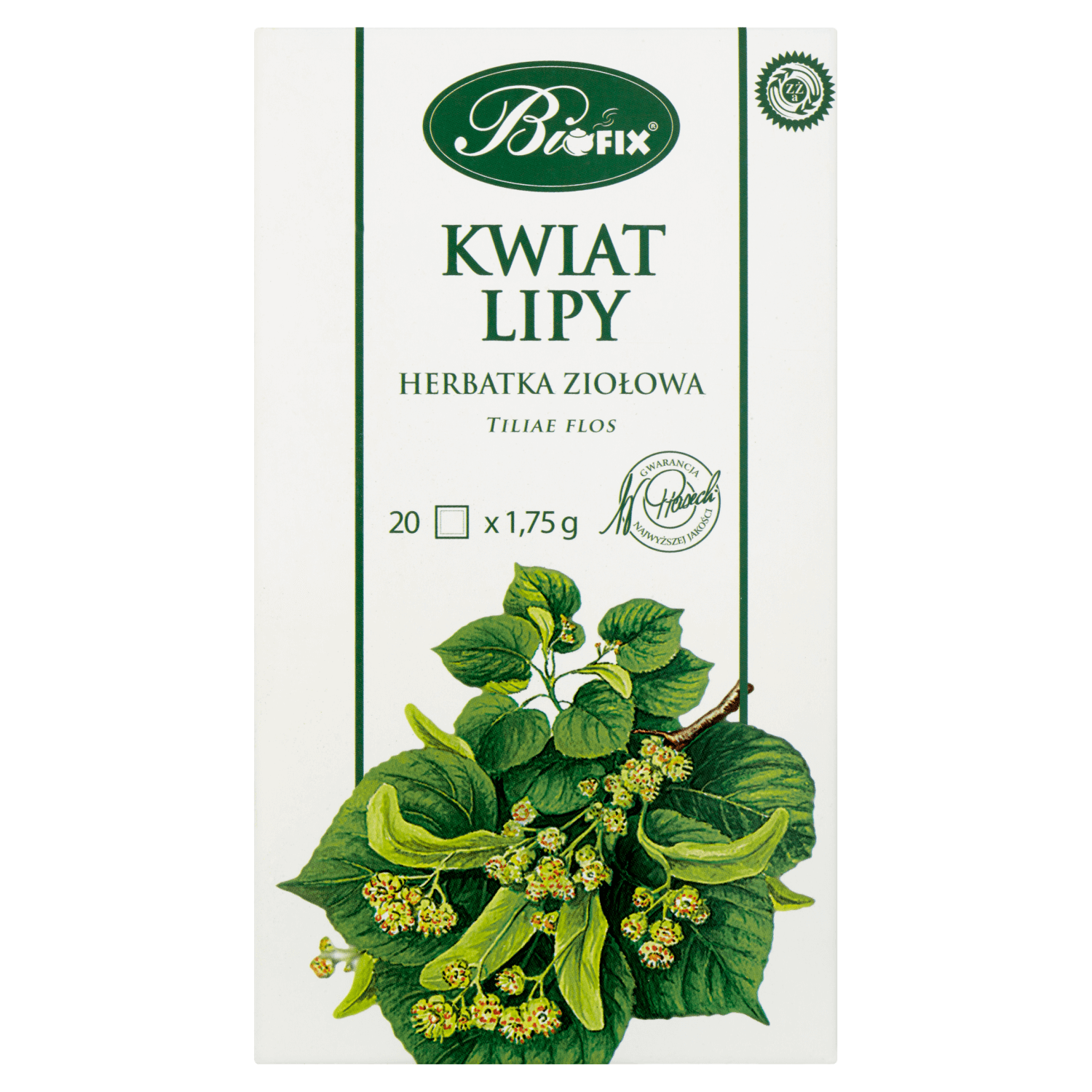 Bi Fix Lime Blossom, ceai de plante, 1,75 g x 20 pliculețe