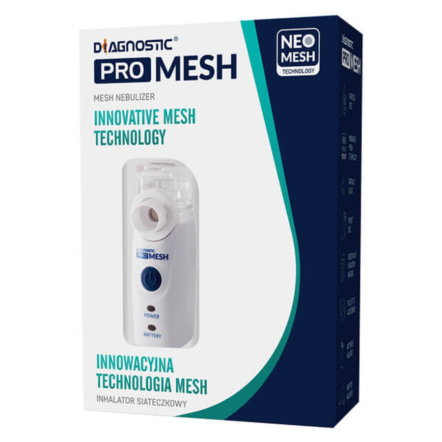 Diagnostic Pro Mesh, inhalator cu plasă