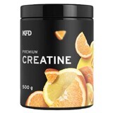 KFD Premium Creatine, aromă de portocale și lămâie, 500 g