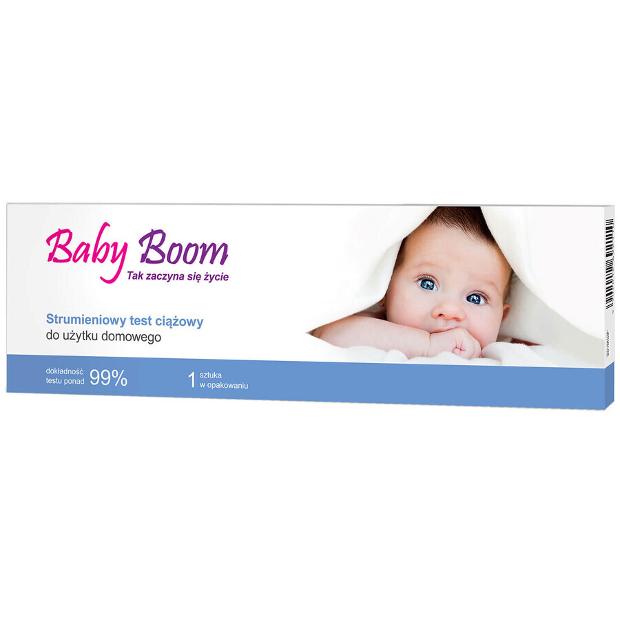 Baby Boom, test de sarcină cu jet, 1 buc