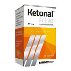 Ketonal Aktiv 50 mg, 10 Kapseln