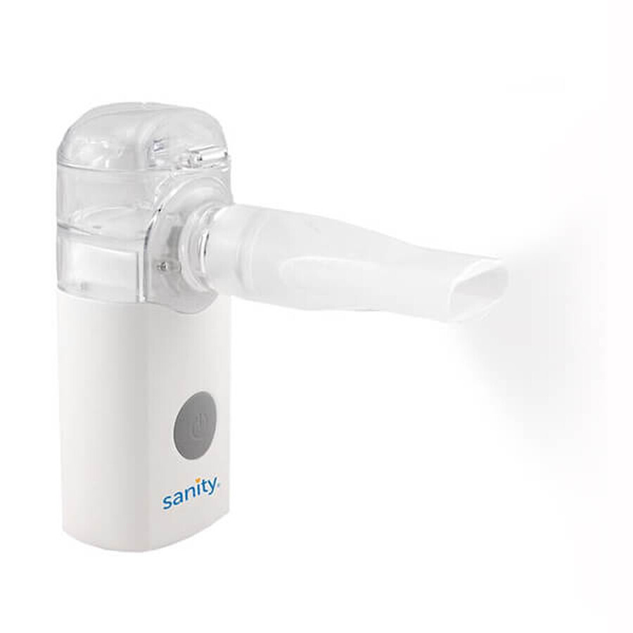 Sanity Silent Mesh AP 2717 Pro, inhalador de malla con fuente de alimentación