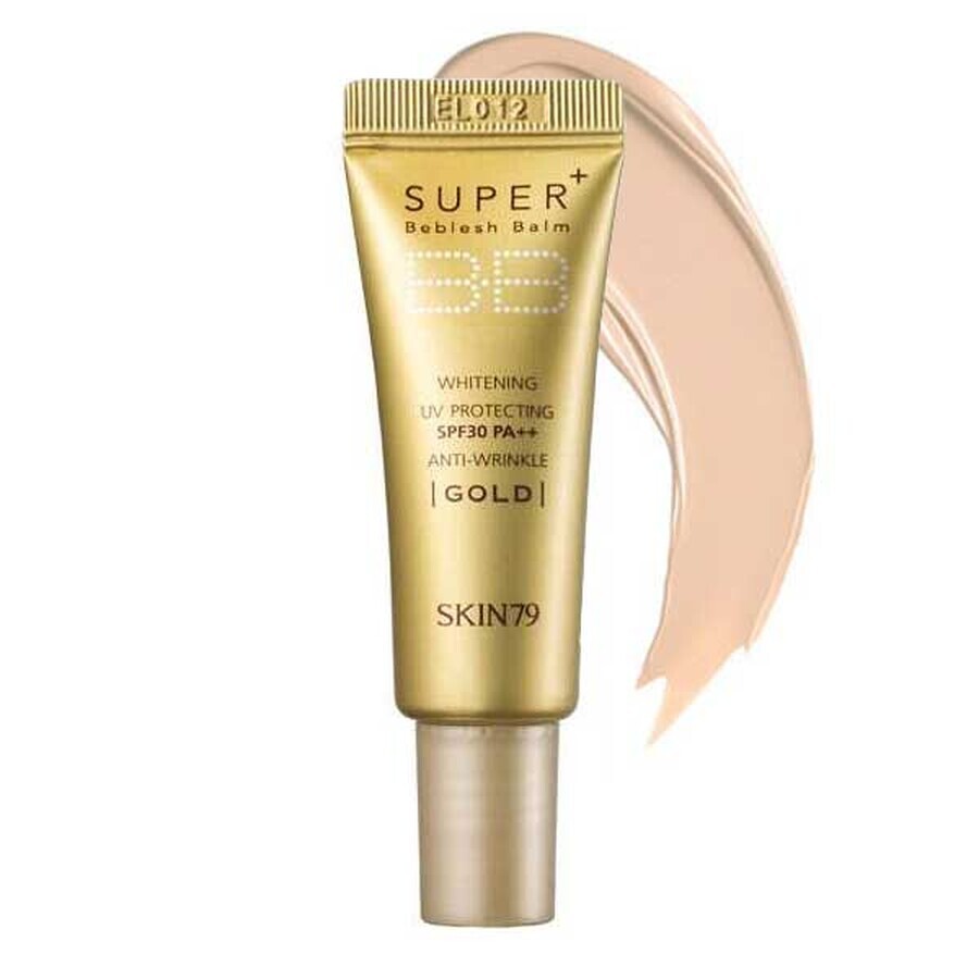 Skin79, BB Super + Beblesh Balm Gold, cremă de tonifiere facială, 7 g