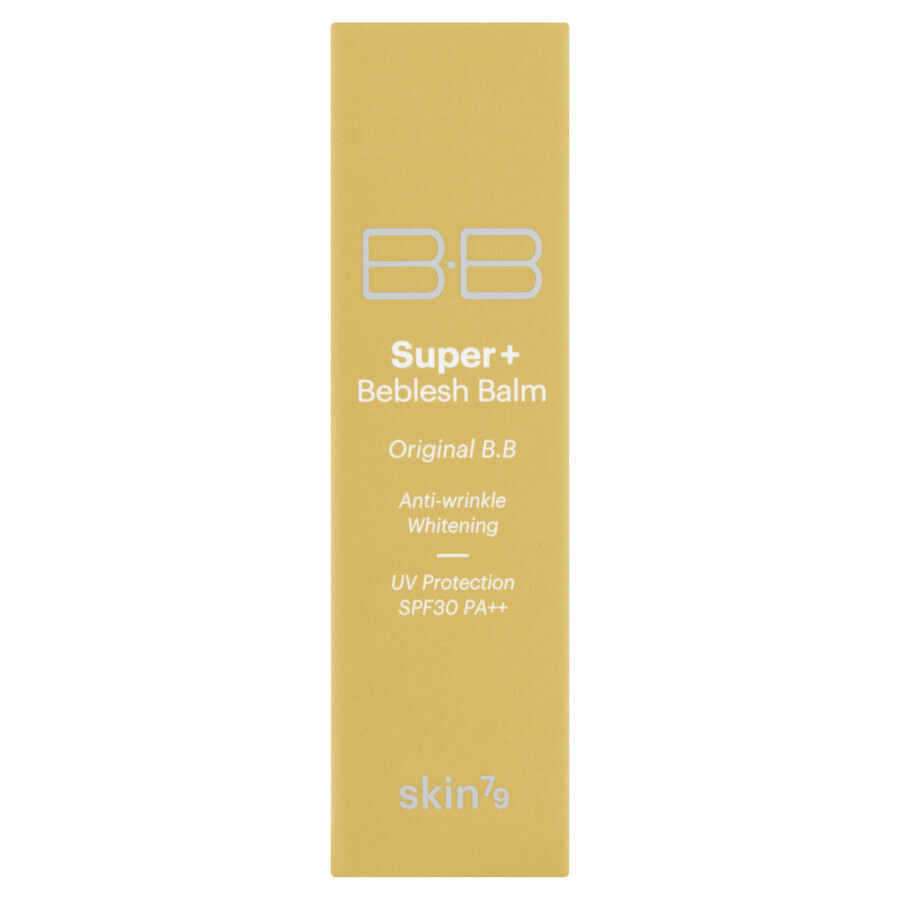 Skin79, BB Super + Beblesh Balm Gold, cremă de tonifiere facială, 7 g