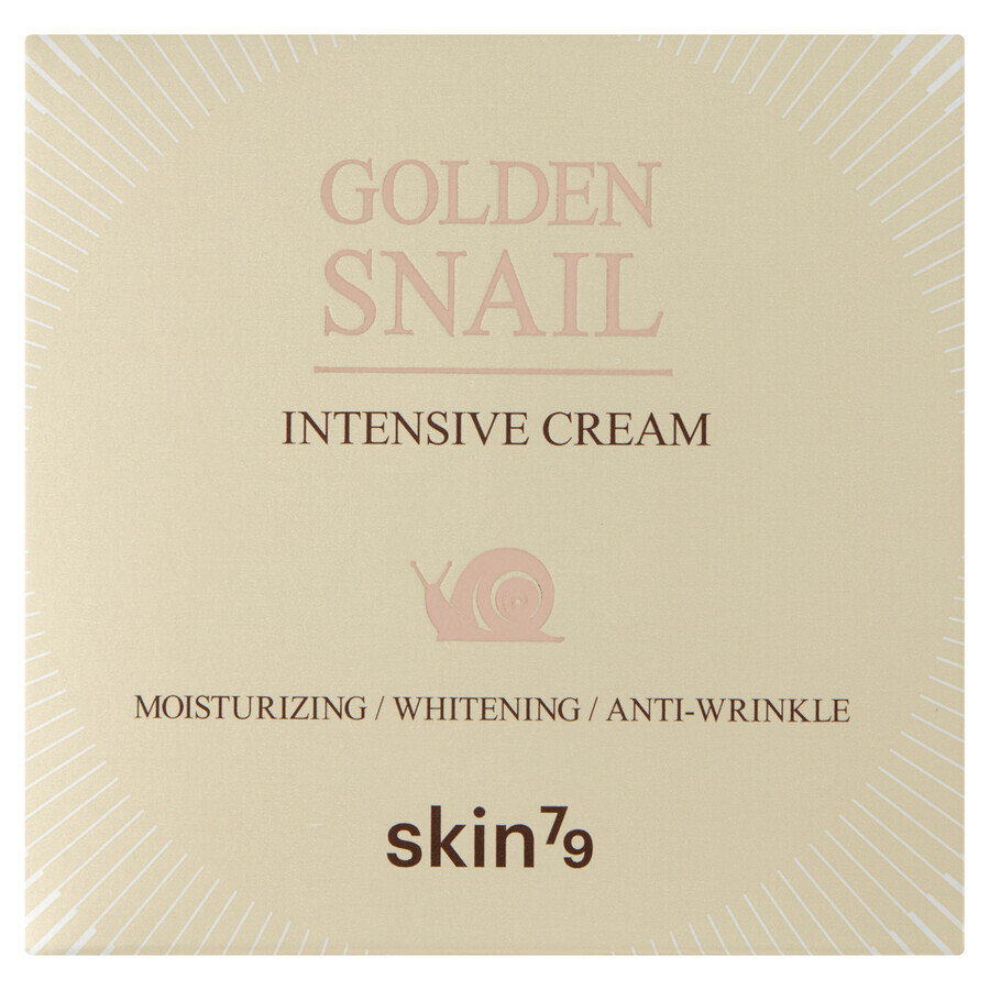 Skin79 Golden Snail Intensive Cream, cremă facială cu mucus de melc, 50 g