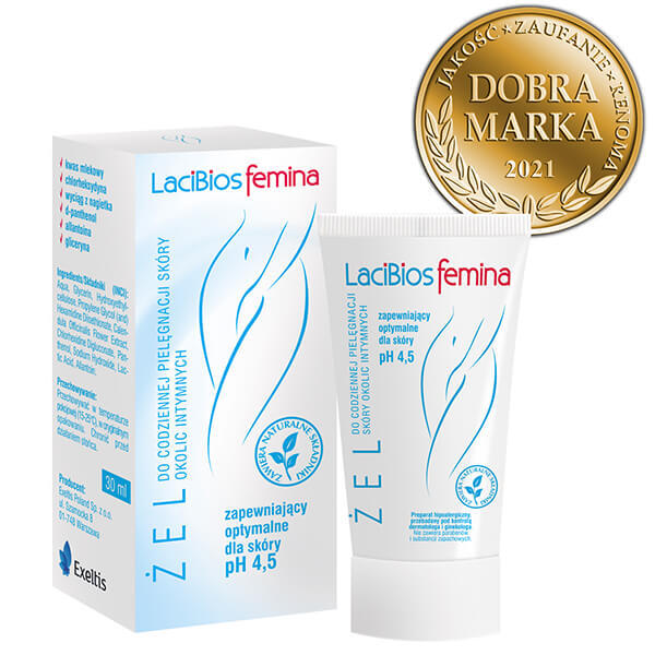 Lacibios Femina, gel de îngrijire intimă zilnică, 30 ml