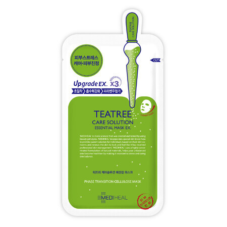 Mediheal Teatree Care Solution EX., gezichtsmasker, verzachtend, 24 ml