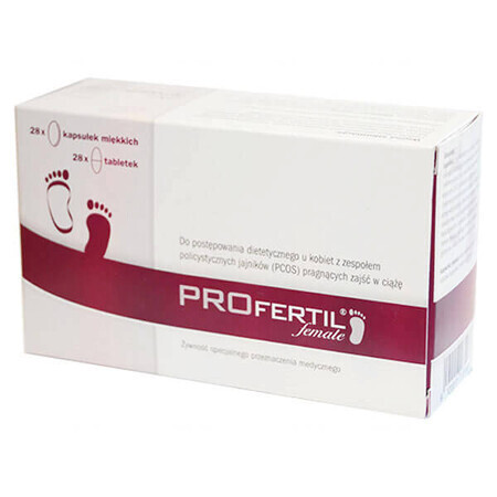 Profertil weiblich, 28 Tabletten + 28 Weichkapseln