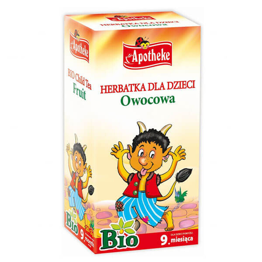 Apotheke Owocowa Bio, tea for babies over 9 months, 2 gx 20 sachets