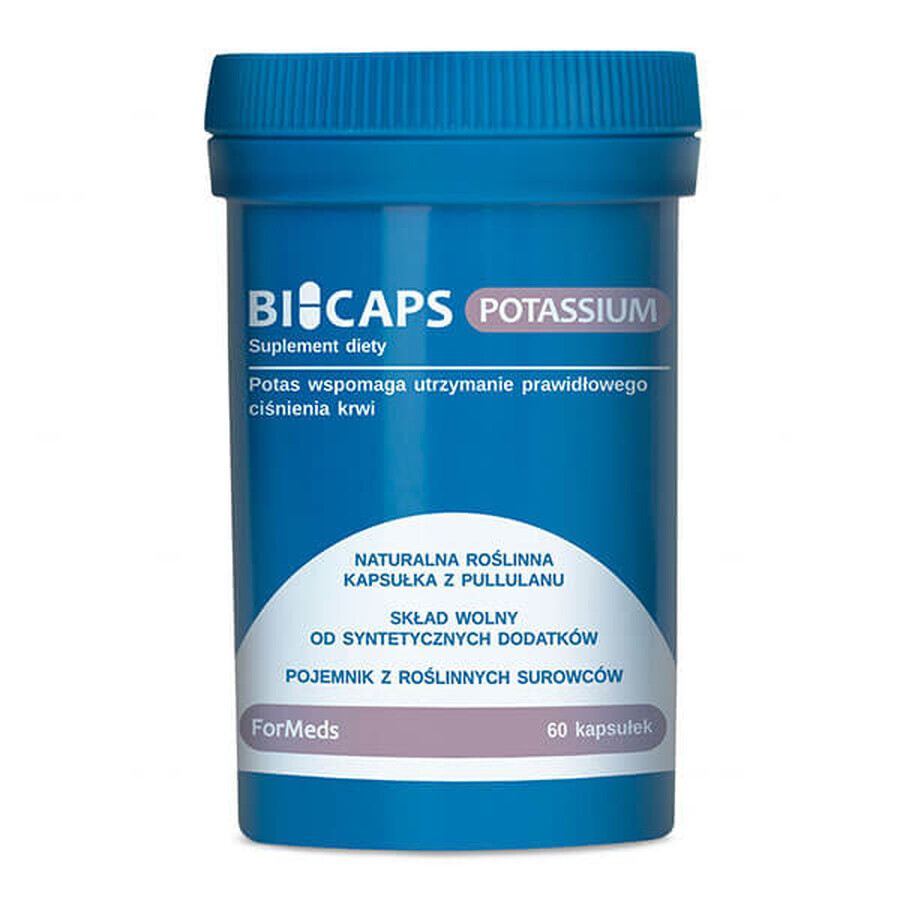 ForMeds Bicaps Potasiu, citrat de potasiu, 60 capsule